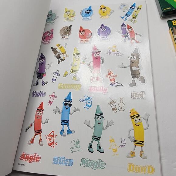 Crayola Limited Edition Crayons Markers Colored Pencils Coloring Book Bundle - Picture 9 of 10